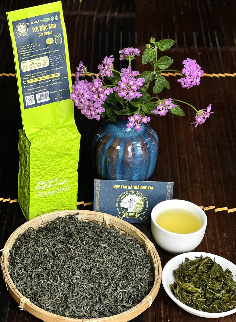 Trà Đặc Sản tại Hợp tác xã Trà Quê Em